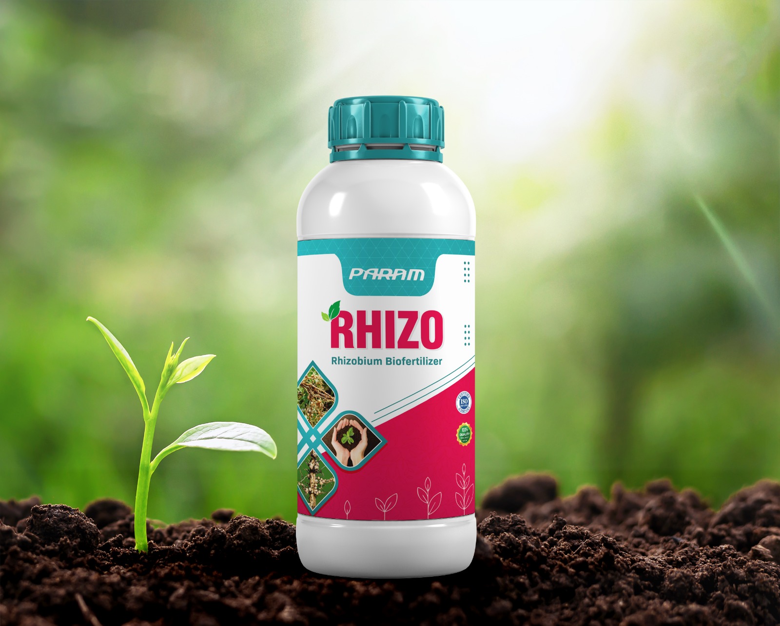 ParamGold Rhizo rhizobium biofertilizer pack
